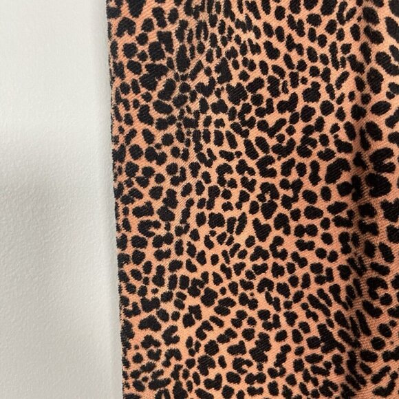Anthropologie Kalea Joggers Pants Leopard Size 1X Plus Corduroy Mobwife NWT NEW - Picture 8 of 15